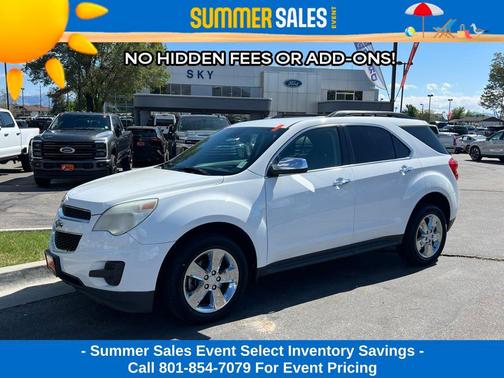 Summit White 2015 Chevrolet Equinox 1LT