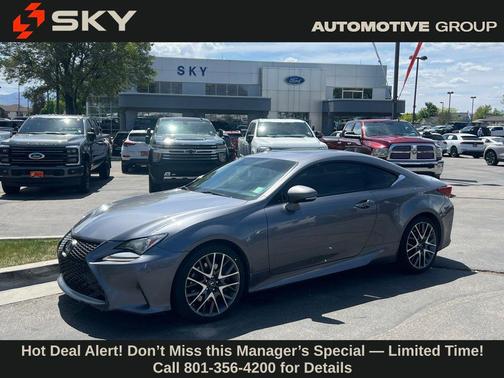 Gray Pearl 2016 Lexus RC 350 Base