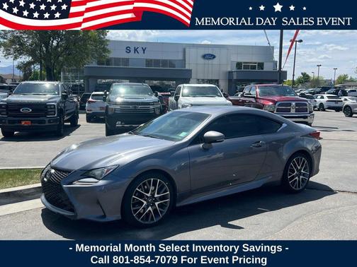 Gray Pearl 2016 Lexus RC 350 Base