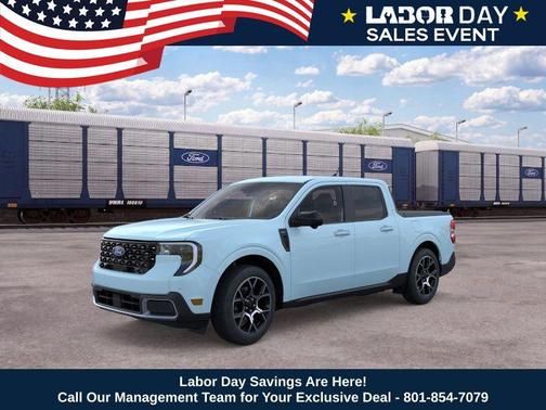 Light Blue 2026 Ford Maverick Lariat