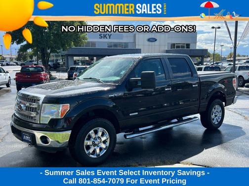 TUXEDO BLACK METALLIC 2014 Ford F-150 XLT