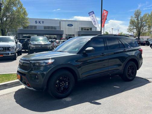 Green Metallic 2024 Ford Explorer Timberline