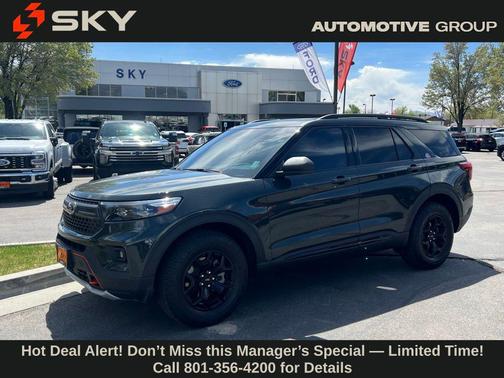 Green Metallic 2024 Ford Explorer Timberline