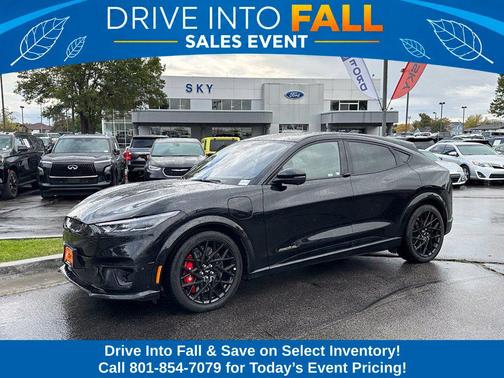 Shadow Black 2023 Ford Mustang Mach-E GT
