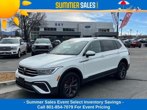 White 2024 Volkswagen Tiguan 2.0T SE 4MOTION