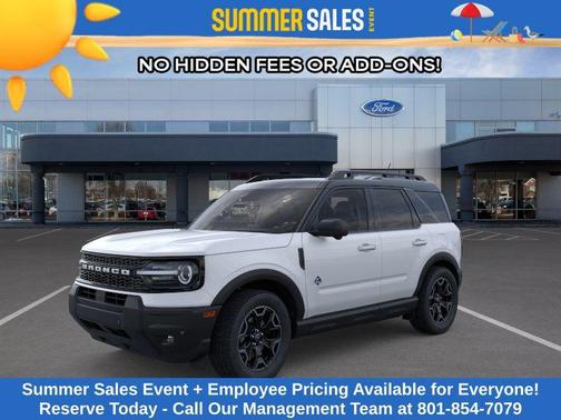 OXFORD WHITE 2025 Ford Bronco Sport Outer Banks