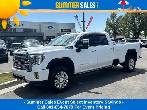 Summit White 2022 GMC Sierra 3500 Denali