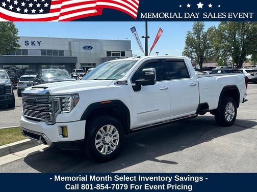 Summit White 2022 GMC Sierra 3500 Denali