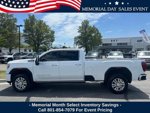 Summit White 2022 GMC Sierra 3500 Denali