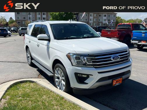 OXFORD WHITE 2019 Ford Expedition XLT
