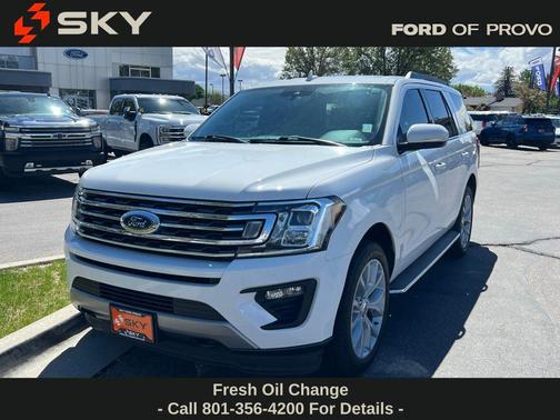 OXFORD WHITE 2019 Ford Expedition XLT
