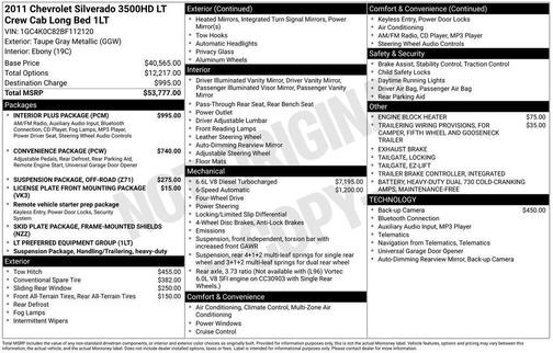 2011 Chevrolet Silverado 3500 LT