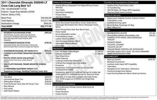 2011 Chevrolet Silverado 3500 LT