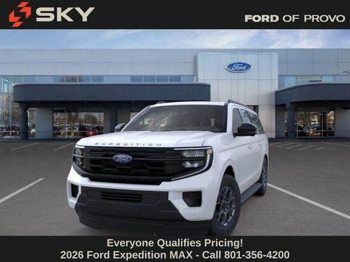 Star White Metallic Tri-Coat 2026 Ford Expedition Max Active 4x4