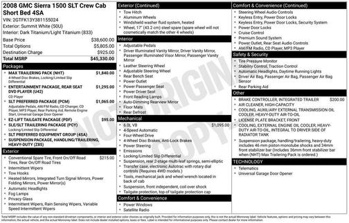 2008 GMC Sierra 1500 SLT Crew Cab