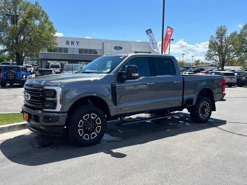 Gray Metallic 2025 Ford F-350 Platinum