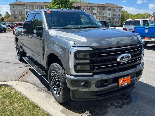 Gray Metallic 2025 Ford F-350 Platinum