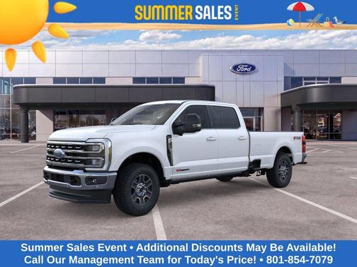 Star White Metallic Tri-Coat 2026 Ford F-350 Lariat