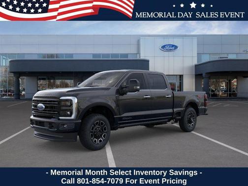 Agate Black Metallic 2026 Ford F-350 Platinum
