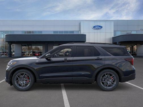AGATE BLACK METALLIC 2026 Ford Explorer ST-Line