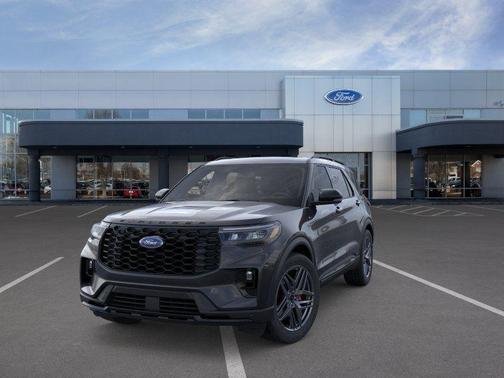 AGATE BLACK METALLIC 2026 Ford Explorer ST-Line