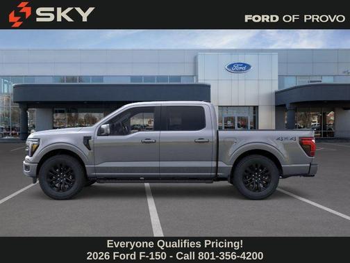 Gray Metallic 2026 Ford F-150 Lariat
