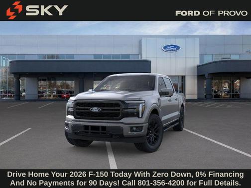 Gray Metallic 2026 Ford F-150 Lariat