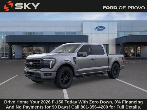 Gray Metallic 2026 Ford F-150 Lariat