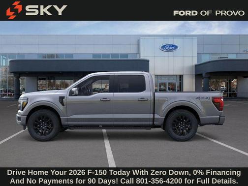 Gray Metallic 2026 Ford F-150 Lariat