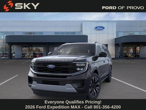 AGATE BLACK METALLIC 2026 Ford Expedition Max Platinum