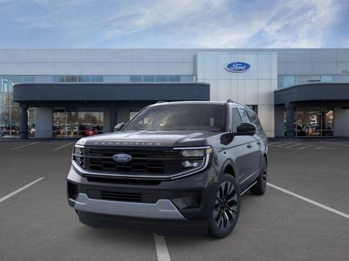 AGATE BLACK METALLIC 2026 Ford Expedition Max Platinum