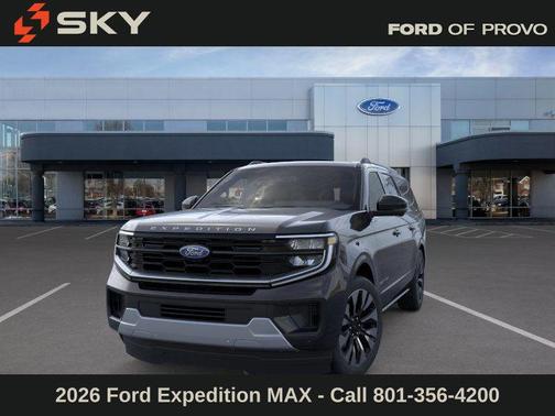 AGATE BLACK METALLIC 2026 Ford Expedition Max Platinum