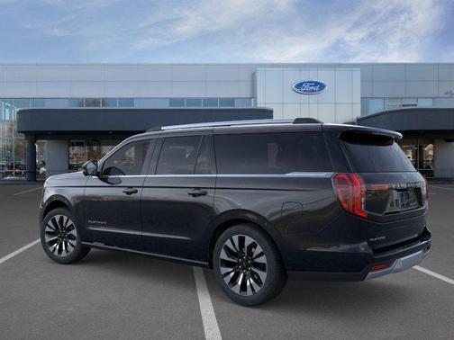 AGATE BLACK METALLIC 2026 Ford Expedition Max Platinum