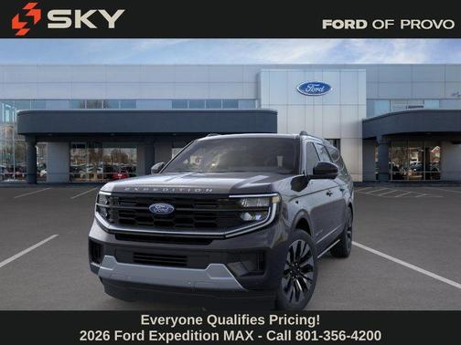 AGATE BLACK METALLIC 2026 Ford Expedition Max Platinum