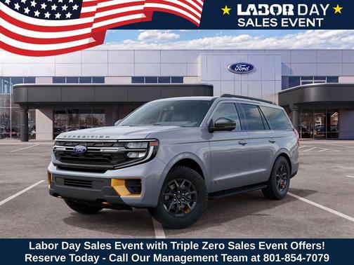 Glacier Gray Metallic Tri-Coat 2027 Ford Expedition Tremor