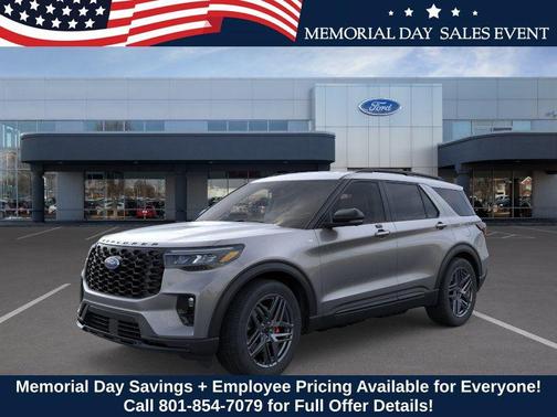 CARBONIZED GRAY METALLIC 2026 Ford Explorer ST-Line