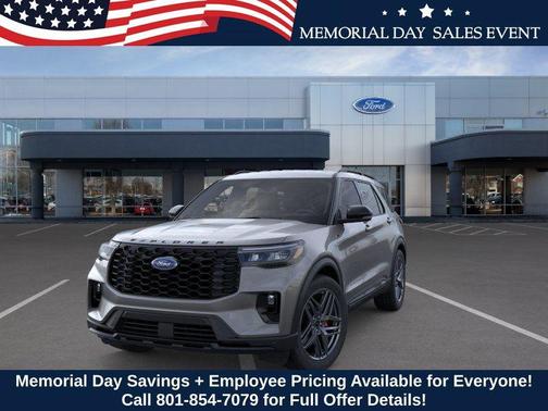 CARBONIZED GRAY METALLIC 2026 Ford Explorer ST-Line