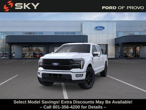 Star White Metallic Tri-Coat 2026 Ford F-150 Platinum