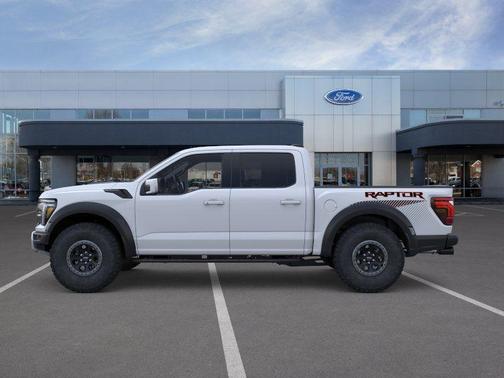 SPACE WHITE METALLIC 2025 Ford F-150 Raptor