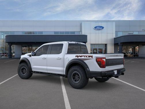 SPACE WHITE METALLIC 2025 Ford F-150 Raptor