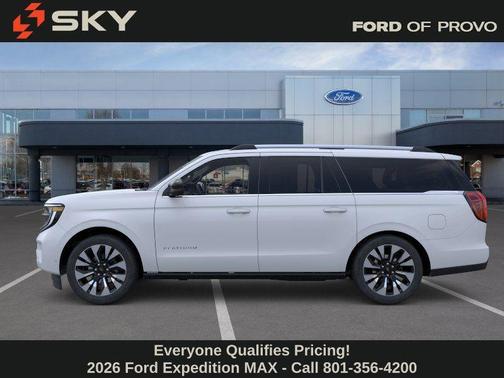 Space Silver Metallic 2026 Ford Expedition Max Platinum