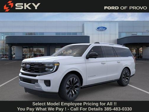 Space Silver Metallic 2026 Ford Expedition Max Platinum
