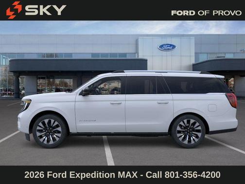 Space Silver Metallic 2026 Ford Expedition Max Platinum