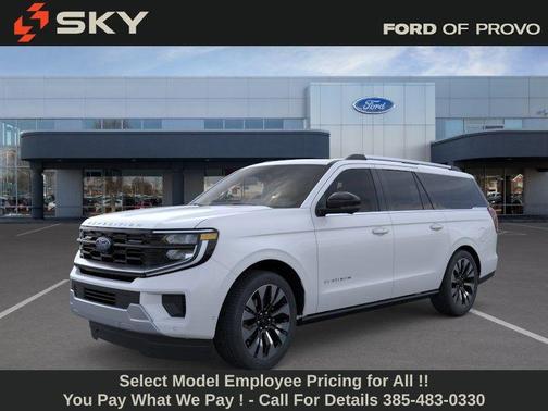 Space Silver Metallic 2026 Ford Expedition Max Platinum