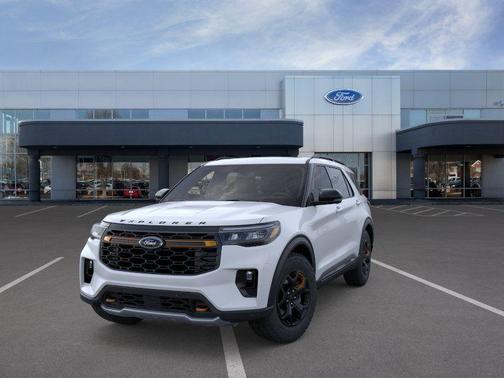 Space White Metallic 2026 Ford Explorer Tremor