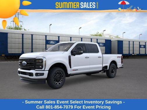 Star White Metallic Tri-Coat 2026 Ford F-350 Platinum