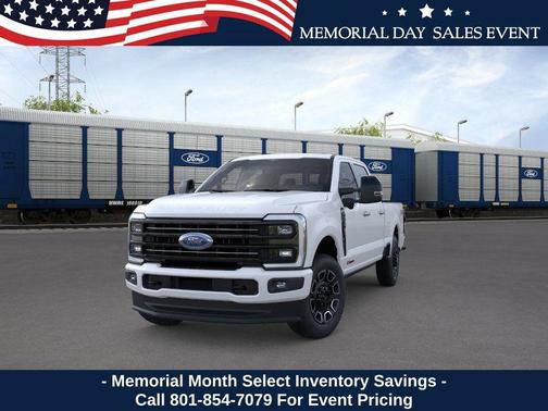 Star White Metallic Tri-Coat 2026 Ford F-350 Platinum