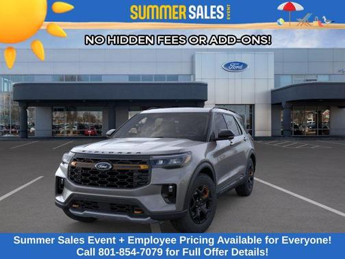 Carbonized Gray Metallic 2026 Ford Explorer Tremor