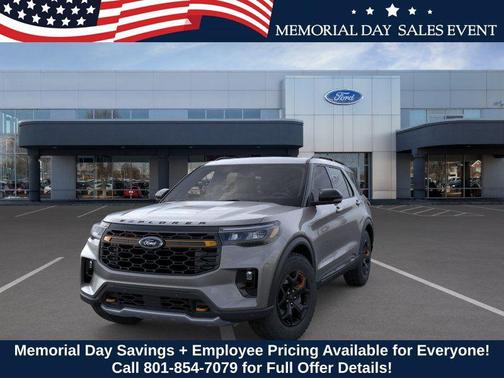Carbonized Gray Metallic 2026 Ford Explorer Tremor