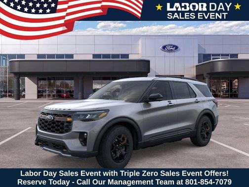 Carbonized Gray Metallic 2026 Ford Explorer Tremor